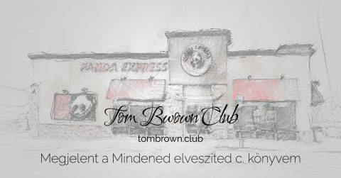 Megjelent a Mindened elveszíted c. könyvem ⋆ Tom Brown Club